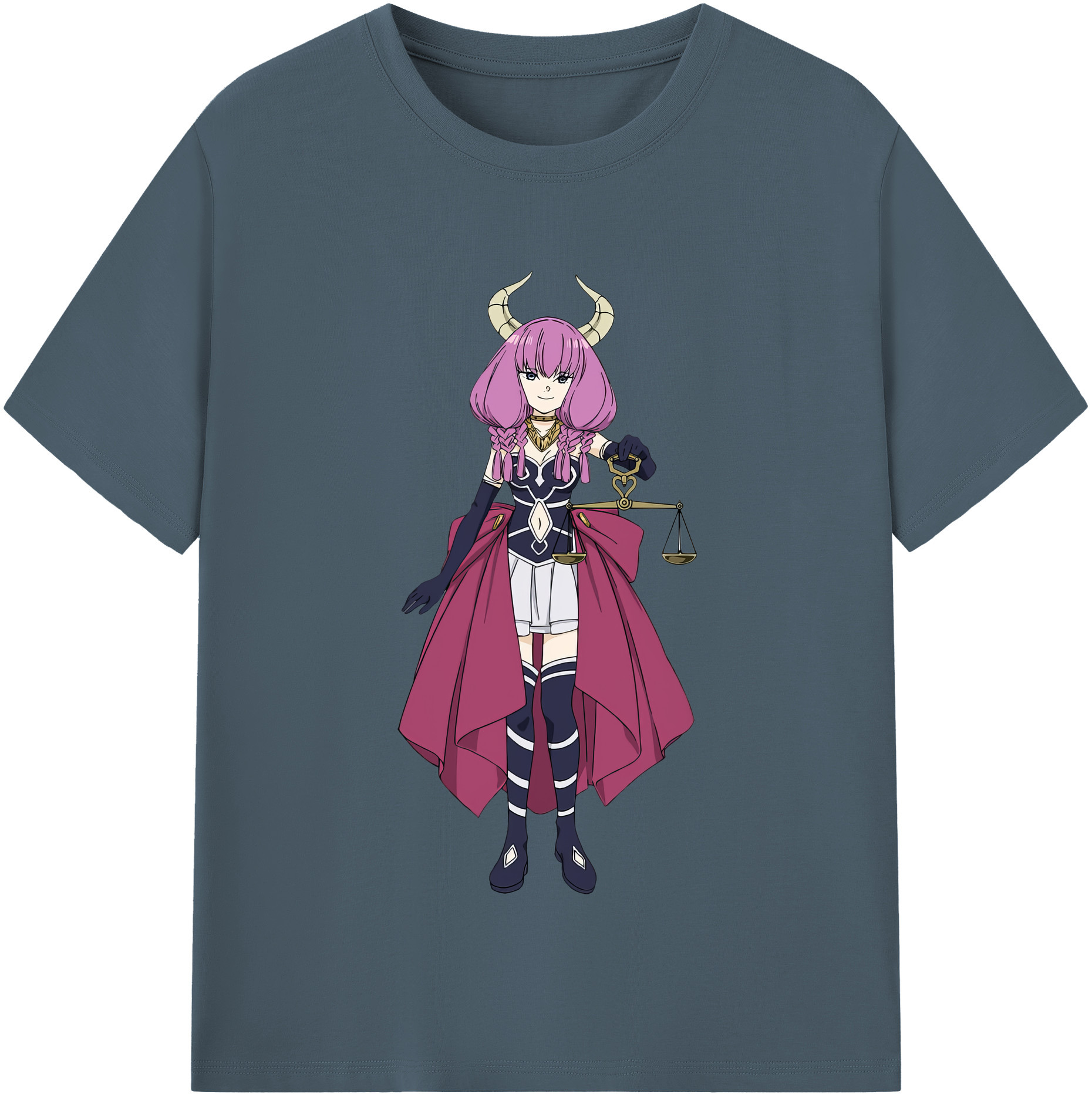 （画像用） 葬送のフリーレン Frieren 綿100％半袖Tシャツ（フロントプリント）